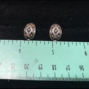 James Avery Spanish Lattice 14k Earrings